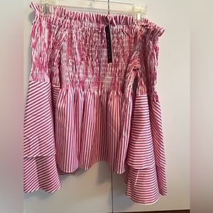 NWT off the shoulder long sleeve top